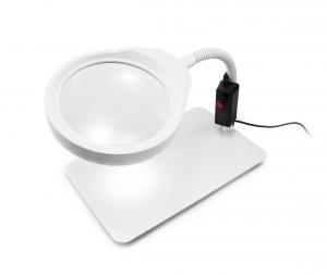 Lampe de service à LED avec loupe PDOK PD-032C blanc 8D zoom 3x