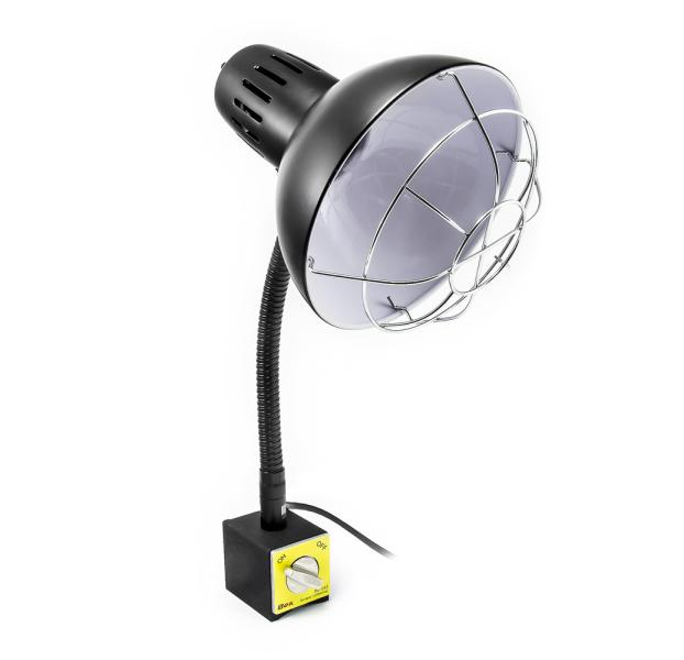 Lampe flexible pour machine avec aimant et grille de protection PDOK PD-043