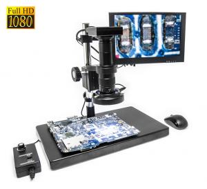 SMART microscope ALL-IN-ONE 1080p avec moniteur et mesure avancée
