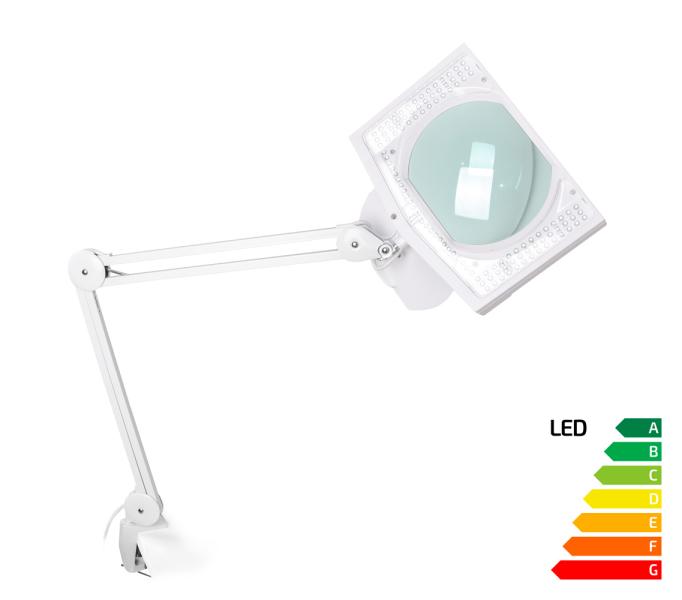 Lampe à LED Tera 5D avec loupe à grande surface