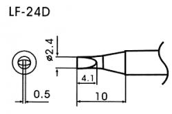 Pointe à souder sans plomb LF-24D