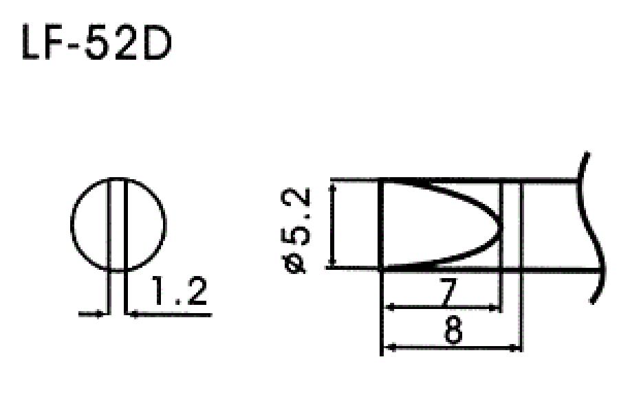 Pointe à souder sans plomb LF-52D