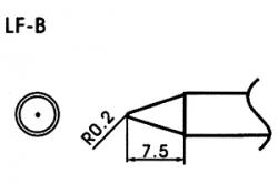 Pointe pour les fers à souder sans plomb LF-B