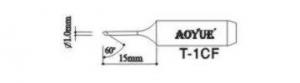 Pointe pour fer à souder classique T-1CF