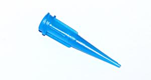 Aiguilles distributrices coniques en plastique bleu 22G 1pc