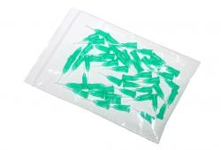 Aiguilles de distribution avec canule flexible en polypropylène vert 18G 50pcs