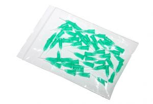 Aiguilles de distribution avec canule flexible en polypropylène vert 18G 50pcs