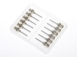 Aiguilles de distribution de précision en acier inoxydable 17G 12pcs