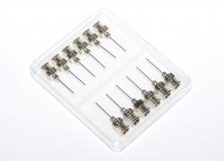 Aiguilles de distribution de précision en acier inoxydable 22G 12pcs