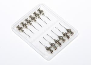 Aiguilles de distribution de précision en acier inoxydable 23G 12pcs