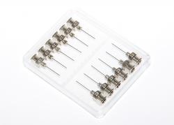 Aiguilles de distribution de précision en acier inoxydable 25G 12pcs