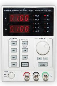 Alimentation de laboratoire programmable de précision à commande numérique 30V/5A type KA3005D