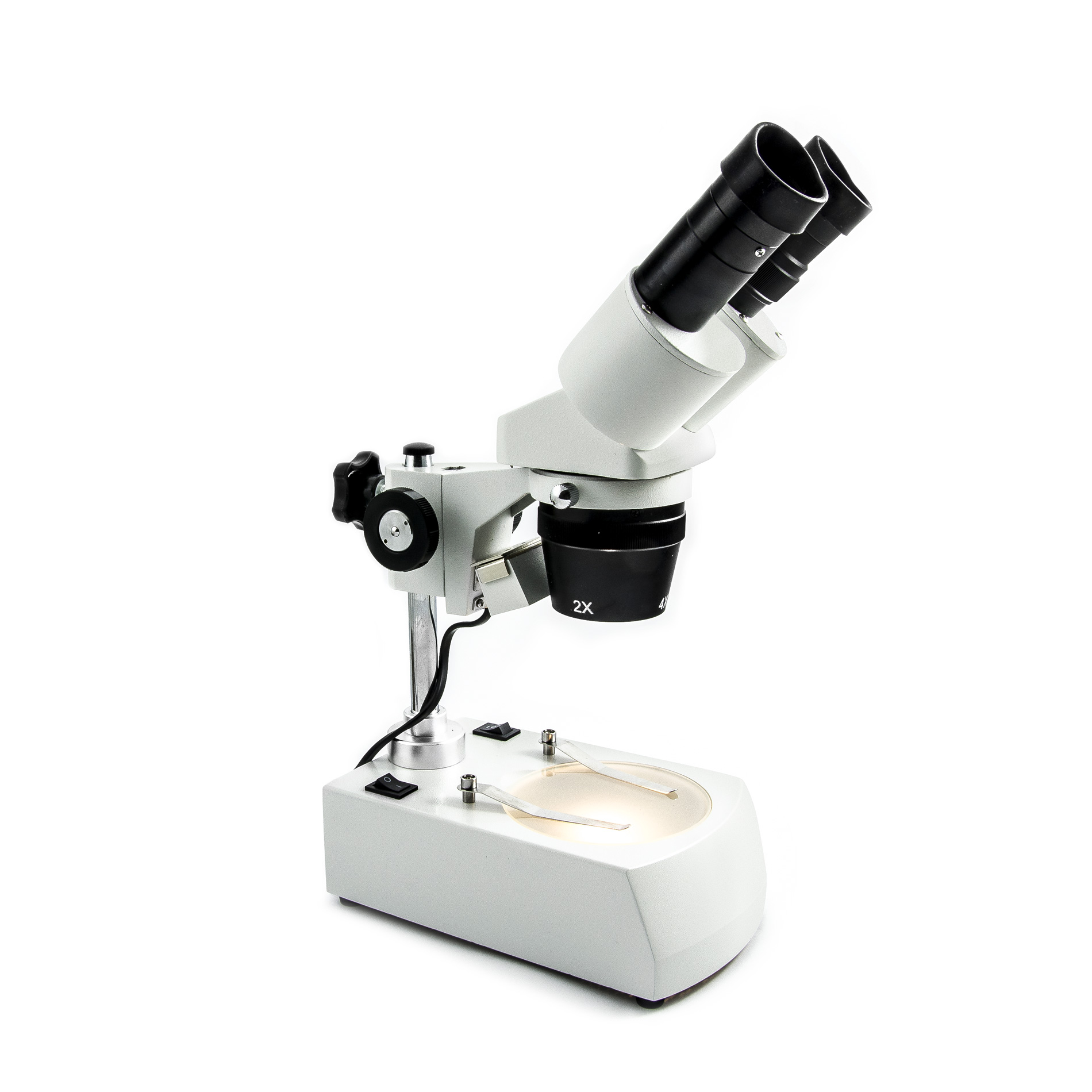 Microscope Binoculaire, Microscope Composé de Laboratoire - Double Led/10  Spécimens, Microscope Optique Binoculaire HD pour Laboratoire