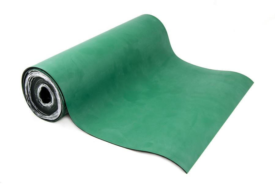 Tapis antistatique résistant à la chaleur, largeur 60 cm, vert