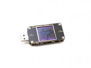 Multimètre USB professionnel avec écran LCD couleur, logiciel PC, bluetooth