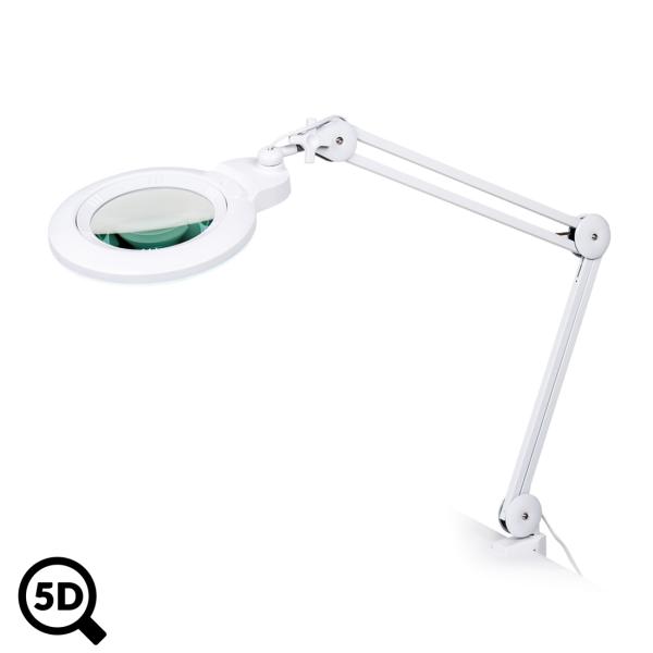 Lampe LED de service avec loupe IB-150, diamètre 150mm, 5D