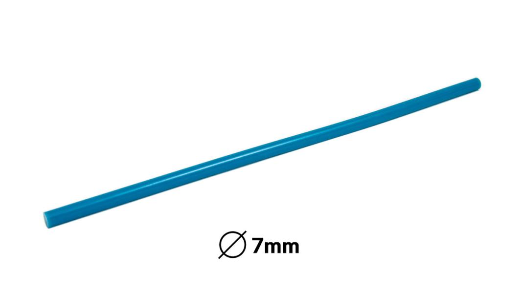 Cartouche fusible bleue pour pistolet à colle diamètre 7mm 1pc