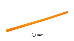 Cartouche orange fusible pour pistolet à colle diamètre 7mm 1pc