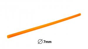 Cartouche orange fusible pour pistolet à colle diamètre 7mm 1pc