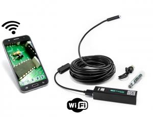 Endoscope WiFi pour Android et iOS, protection IP66, câble formable de 10m