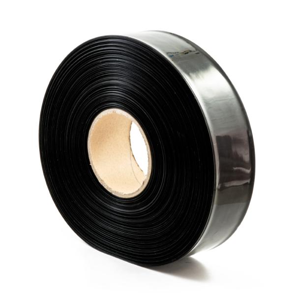 Film PVC rétractable noir 2:1 largeur 57,5mm, diamètre 35mm