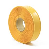 Film PVC rétractable jaune 2:1 largeur 57,5mm, diamètre 35mm