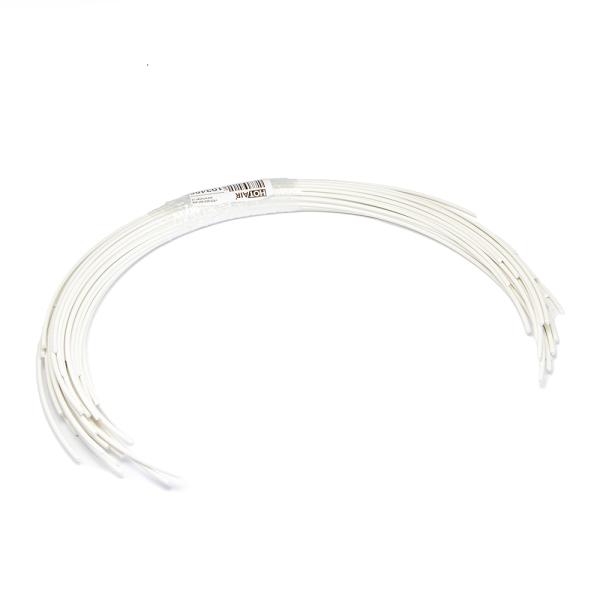 Fil de soudure PVC-U blanc 3mm pour le soudage des plastiques PVC-U 250g