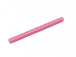 Recharge pour pistolet à colle chaude rose avec paillettes (glitter) diamètre 11mm, 1pc