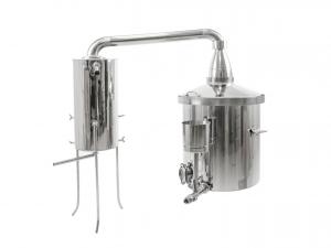 Appareil de distillation pour la distillation d'eau, de kvass et d'huiles essentielles 80L