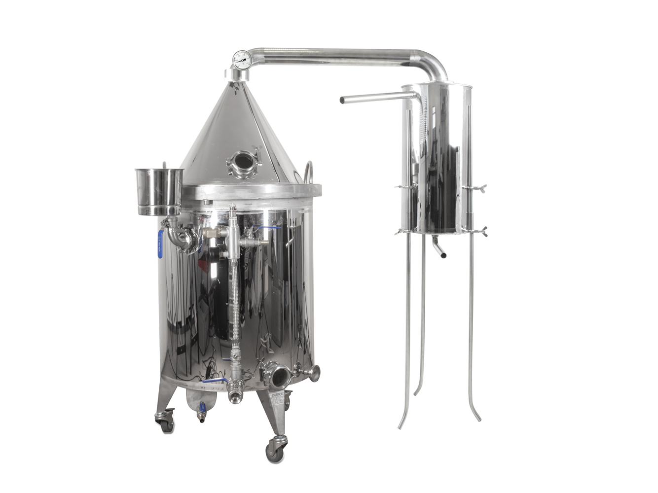 alambic en cuivre pour alcool Appareil D'extraction D'huiles