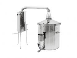 Colonne de distillation pour la distillation d'eau, de kvass et d'huiles essentielles 150L