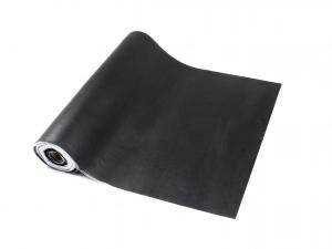 Tapis de travail antistatique (ESD) résistant à la chaleur, largeur 60 cm, noir - mat