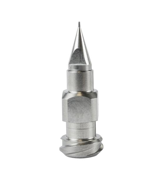 Aiguilles coniques en acier inoxydable de haute précision 27G 0,2mm