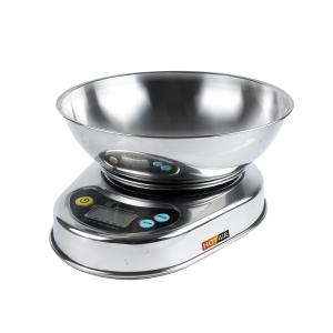 Balance de cuisine numérique avec bol en acier inoxydable 6kg (1g) HX-D7