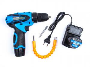 Perceuse sans fil Powertools 12V Li-Ion + 2 batteries