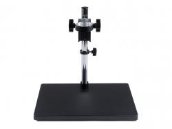 Support métallique avec pince pour le montage de systèmes optiques de microscopes et de caméras