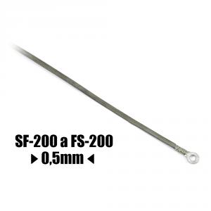 Fil de résistance de coupe pour les machines à souder FS-200 et SF-200 largeur 0.5mm longueur 243mm