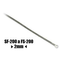 Fil fusible à résistance de remplacement pour machine à souder FS-200 et SF-200 largeur 2 mm longueur 243mm
