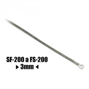 Fil fusible à résistance de remplacement pour les machines à souder FS-200 et SF-200 largeur 3 mm longueur 243mm
