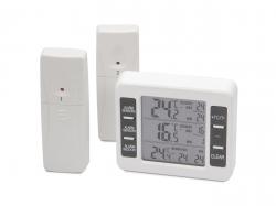 Thermomètre numérique avec alarme et deux capteurs sans fil - 40°C à 60°C