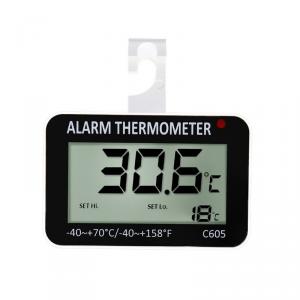 C605 petit thermomètre suspendu pour le contrôle de la température dans les réfrigérateurs et congélateurs -40C ~+70C