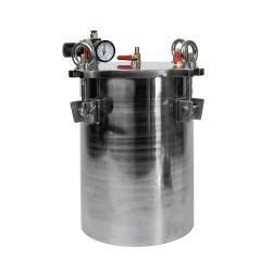 Réservoir à pression / conteneur pour distributeurs 10l acier inoxydable