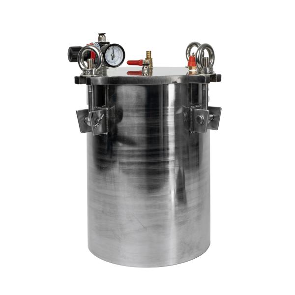 Réservoir à pression / conteneur pour distributeurs 10l acier inoxydable