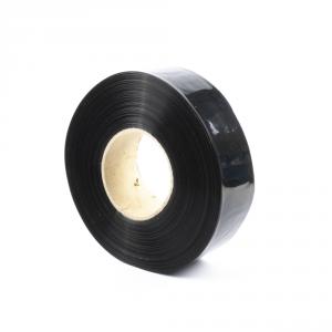 Film rétractable en PVC noir 2:1 largeur 30mm, diamètre 18mm
