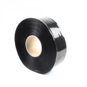 Film rétractable en PVC noir de 50 mm de large et de 30 mm de diamètre
