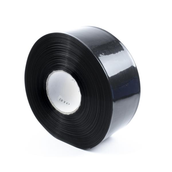 Film rétractable en PVC noir 2:1 largeur 70mm, diamètre 42mm