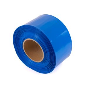 Film PVC rétractable bleu 2:1 largeur 95mm, diamètre 60mm