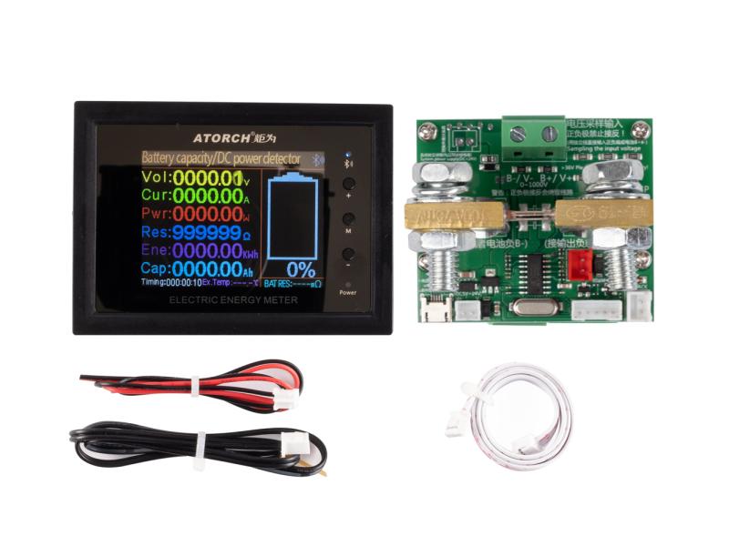 Moniteur / testeur pour la mesure de la capacité et la surveillance de l'état des batteries. DT24 - 100A / 278V DC avec Bluetooth