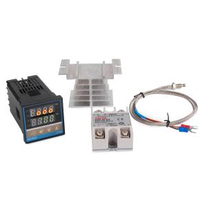 Régulateur PID C100FK02-V*DA - set avec relais SSR et thermocouple K pour la régulation et le contrôle du chauffage
