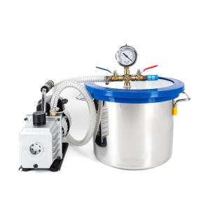 Chambre à vide 8L avec pompe à huile 230V/50Hz